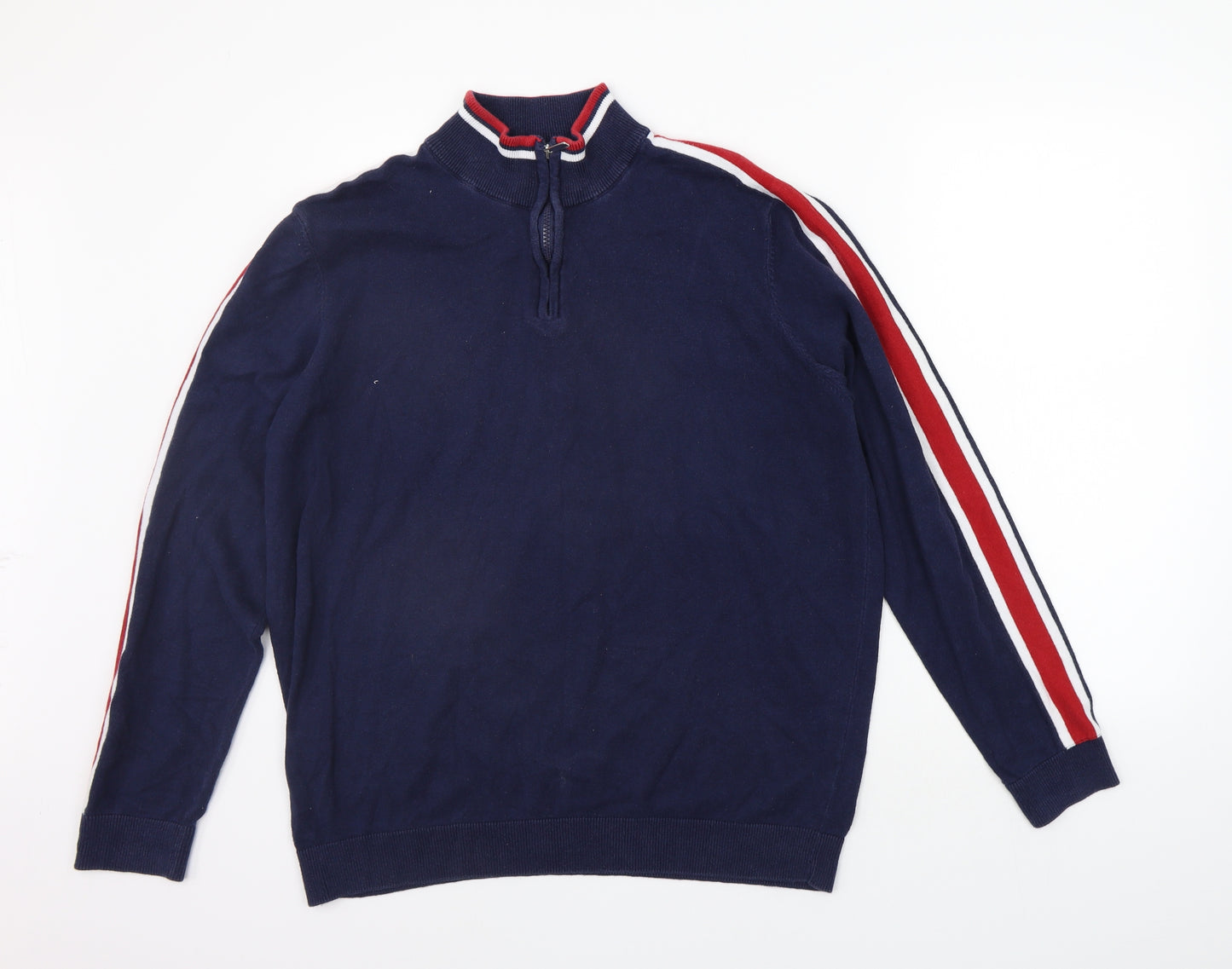 George Mens Blue   Pullover Jumper Size L