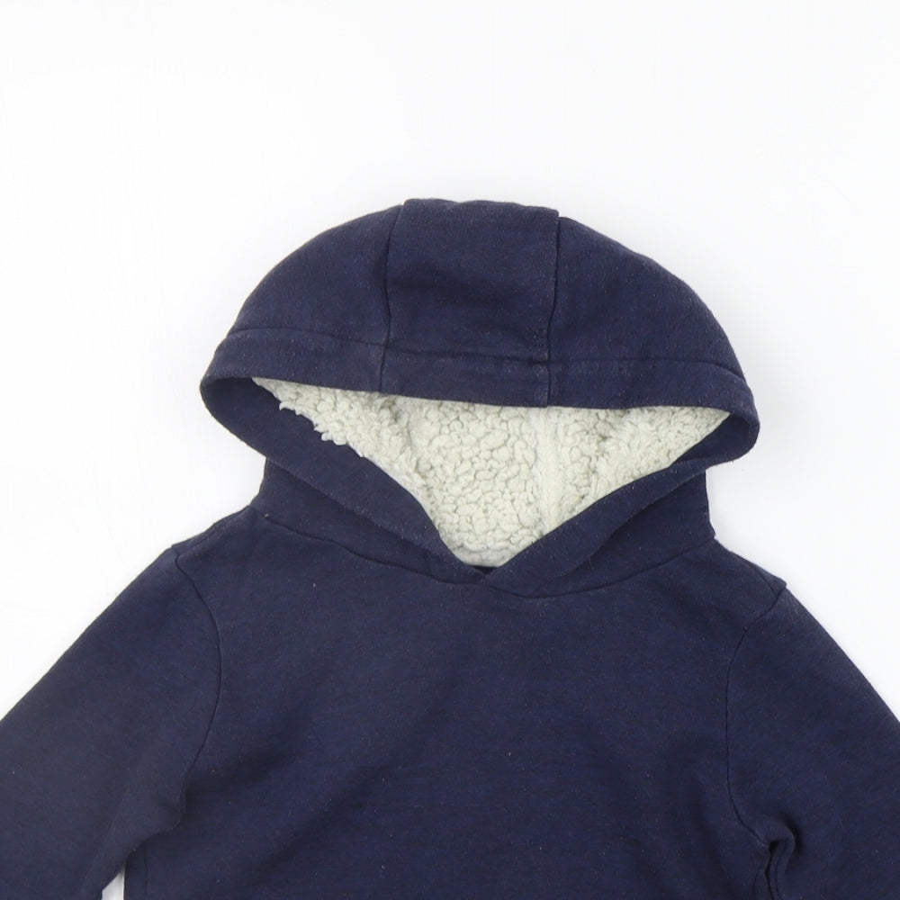 George Boys Blue   Pullover Hoodie Size 5-6 Years