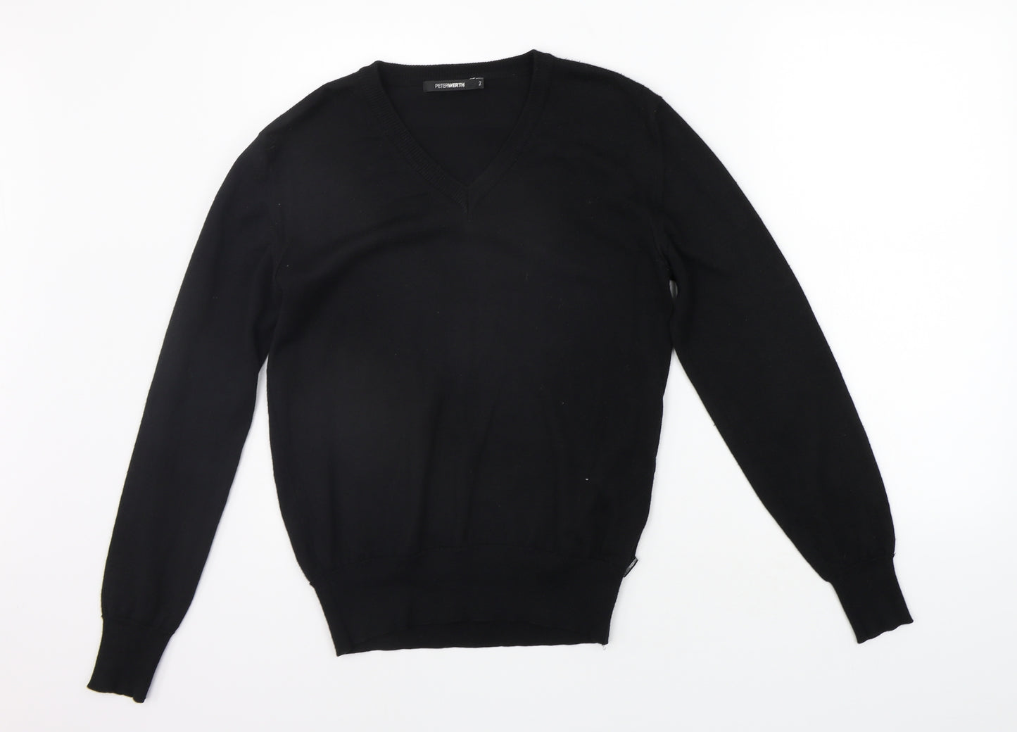 Peter Werth Mens Black   Pullover Jumper Size M