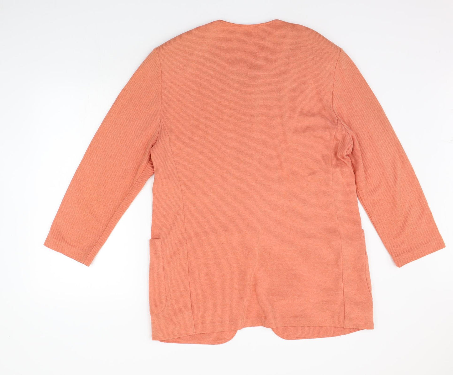 VivaKi Womens Orange Houndstooth  A-Line  Size 14