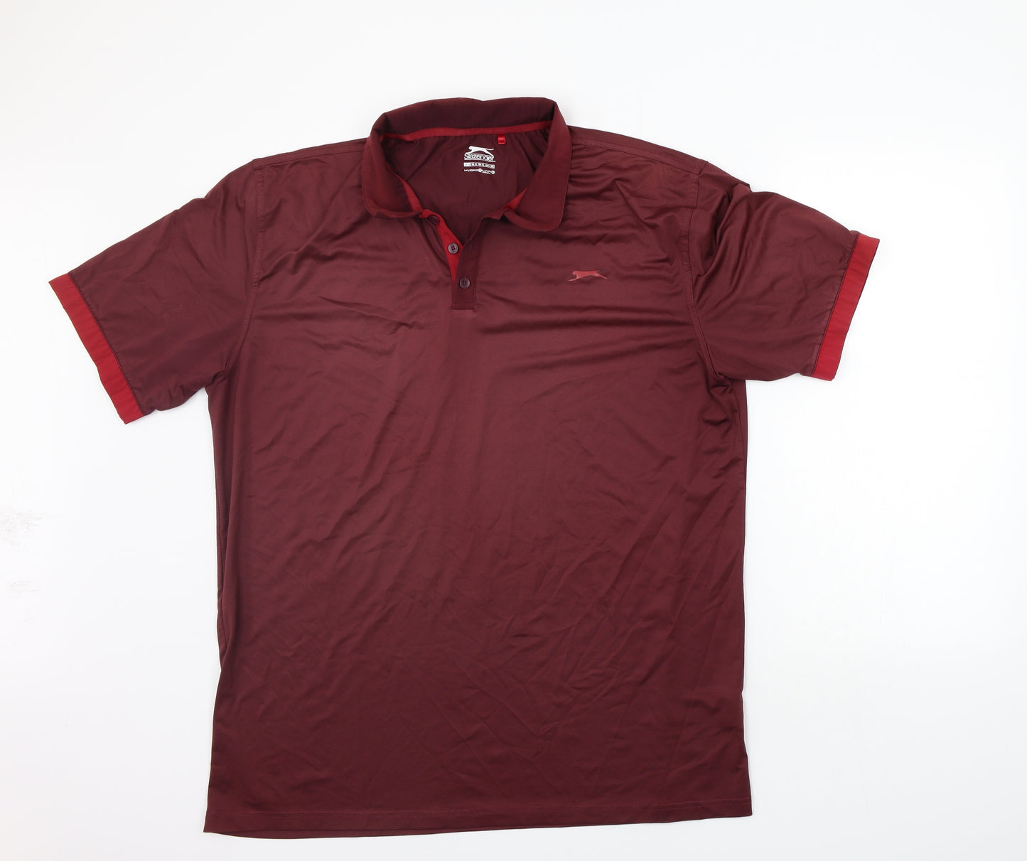 Slazenger Mens Purple    Polo Size XL