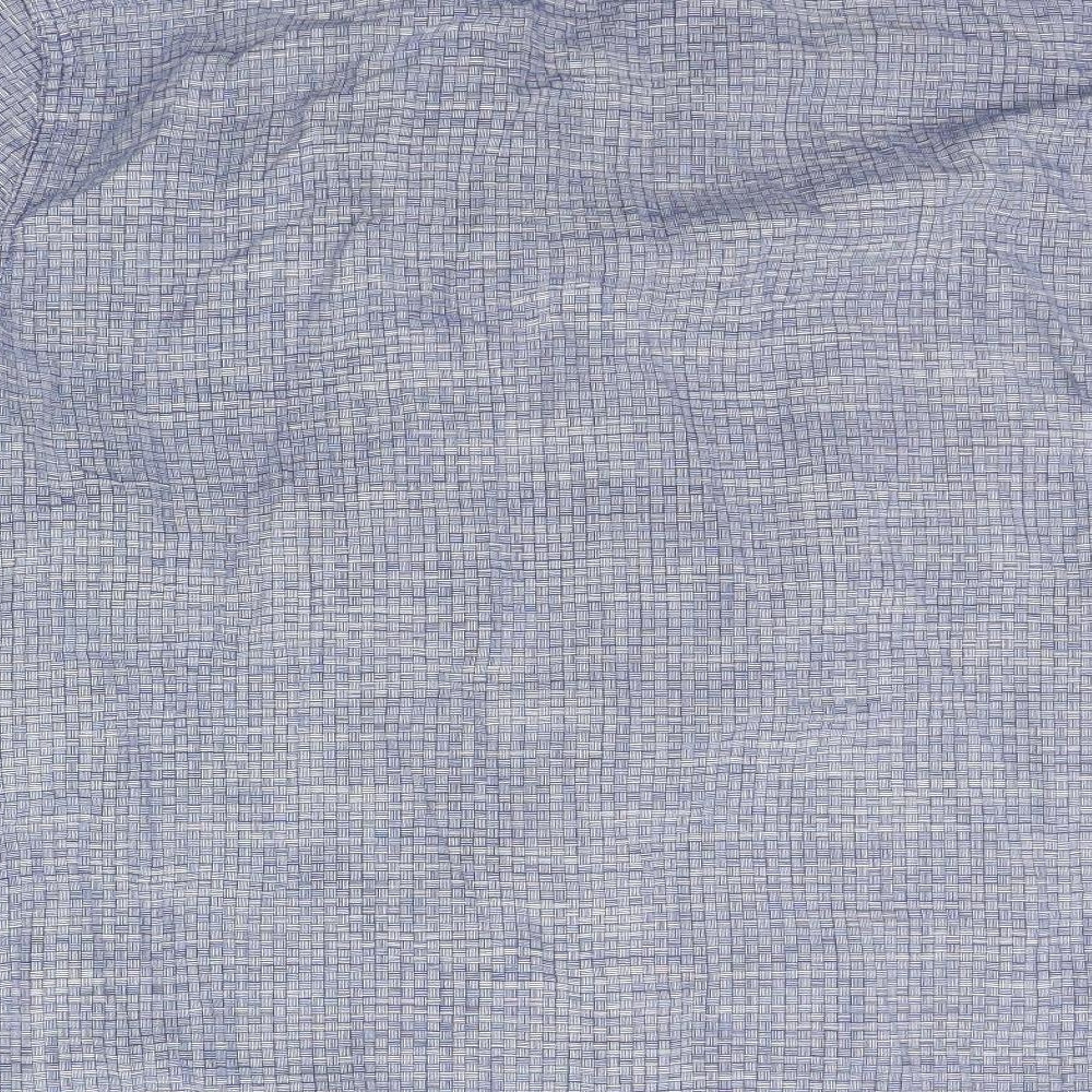 MORLEY Mens Blue    Button-Up Size XL