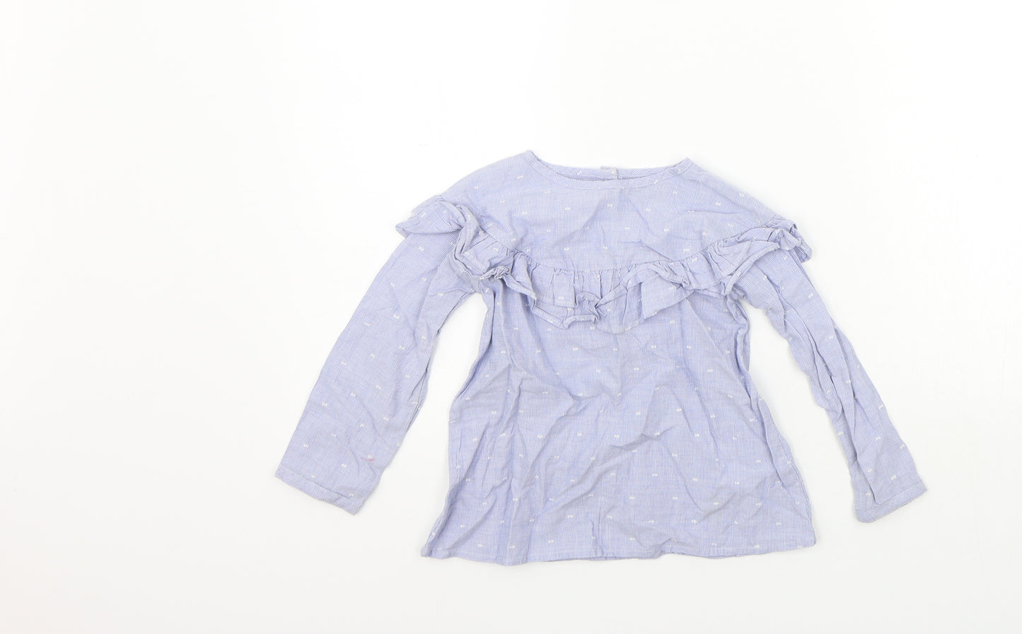 NEXT Girls Blue   A-Line  Size 3-4 Years  - washable mark
