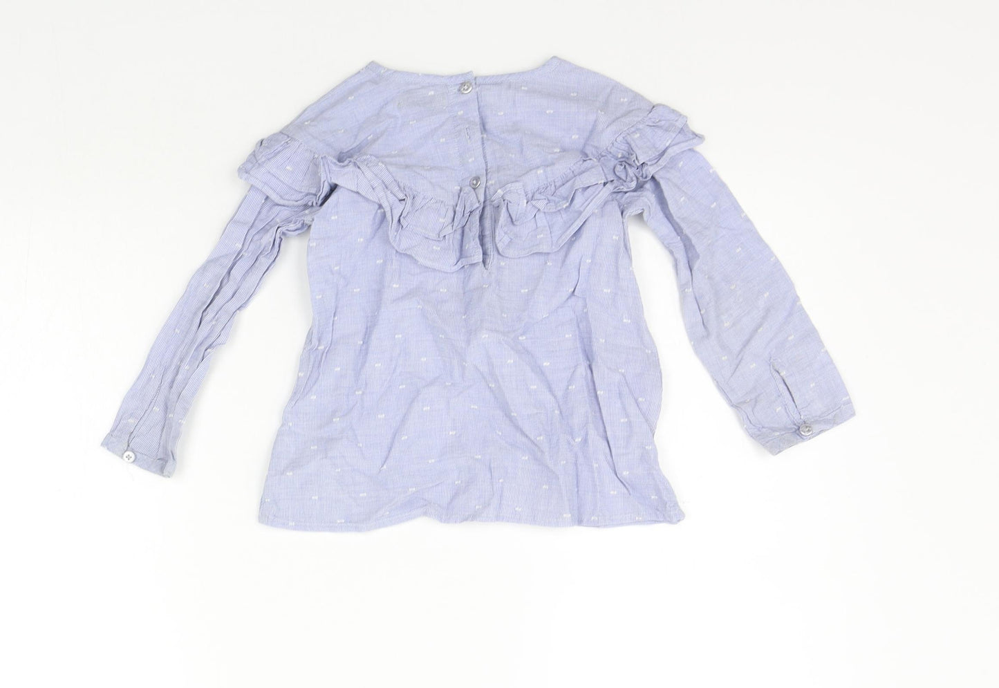 NEXT Girls Blue   A-Line  Size 3-4 Years  - washable mark