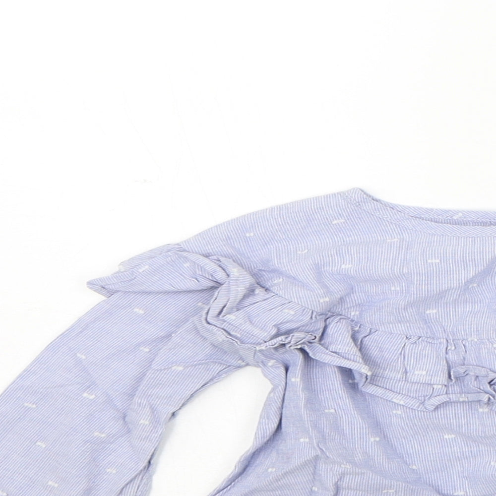 NEXT Girls Blue   A-Line  Size 3-4 Years  - washable mark