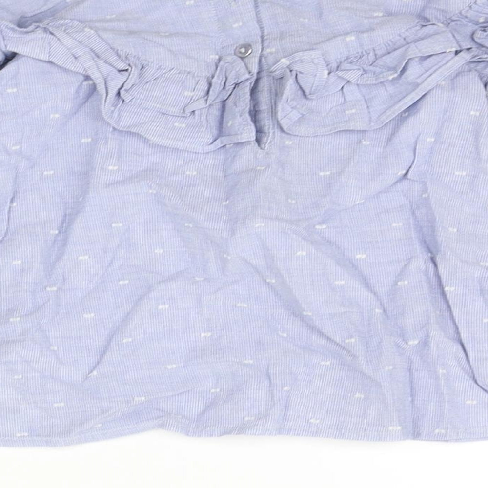 NEXT Girls Blue   A-Line  Size 3-4 Years  - washable mark