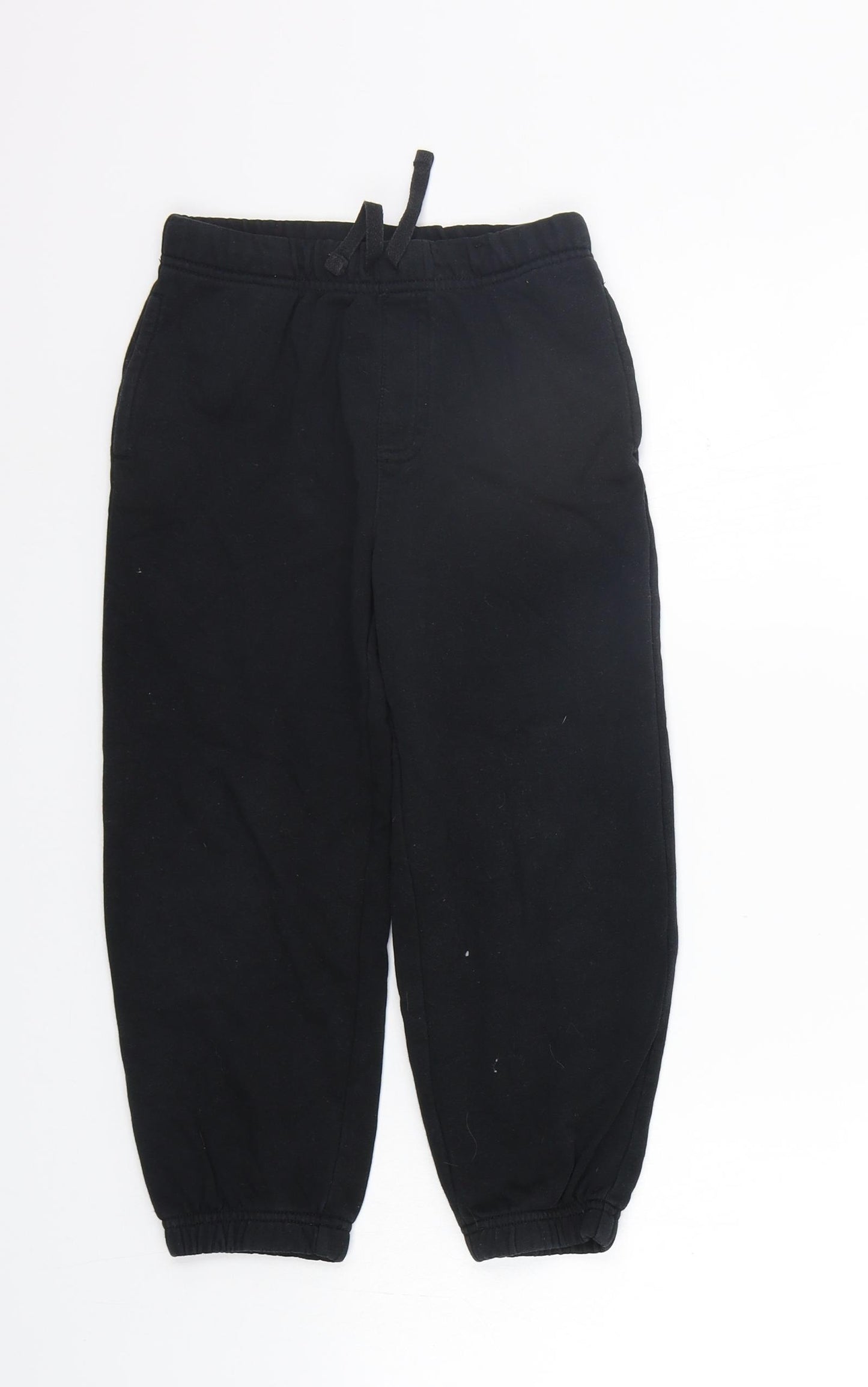 George Boys Black   Sweatpants Trousers Size 5-6 Years