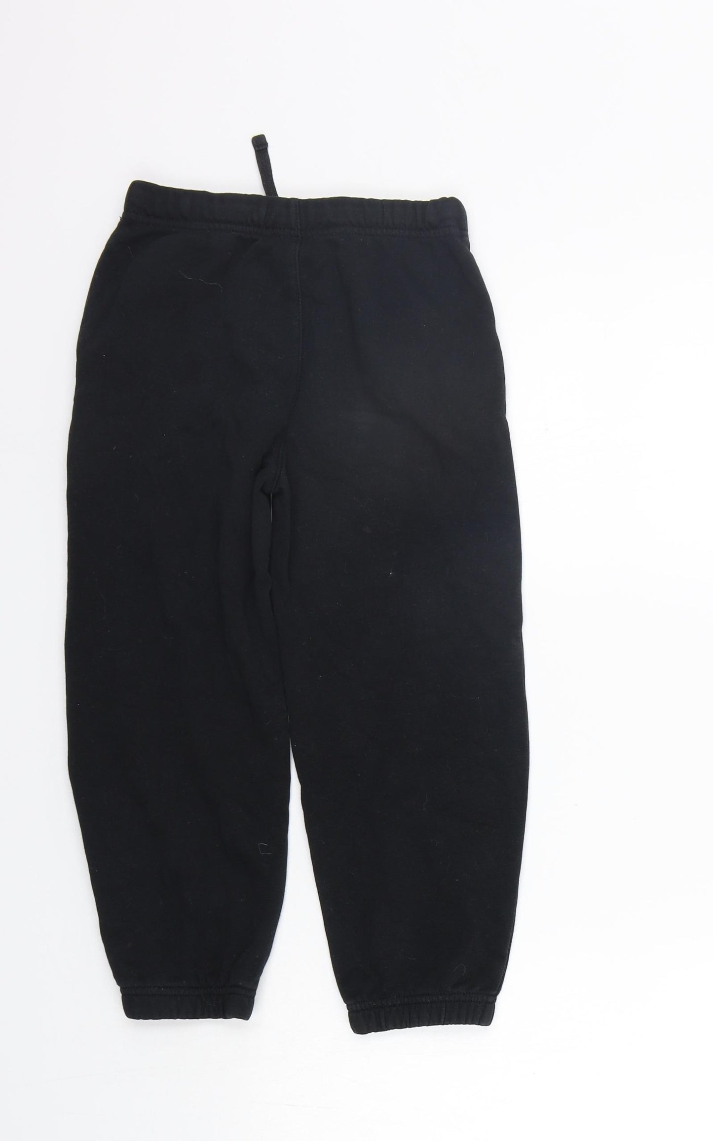 George Boys Black   Sweatpants Trousers Size 5-6 Years