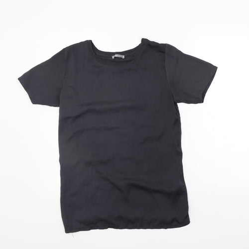 Zara Womens Grey   Basic T-Shirt Size S