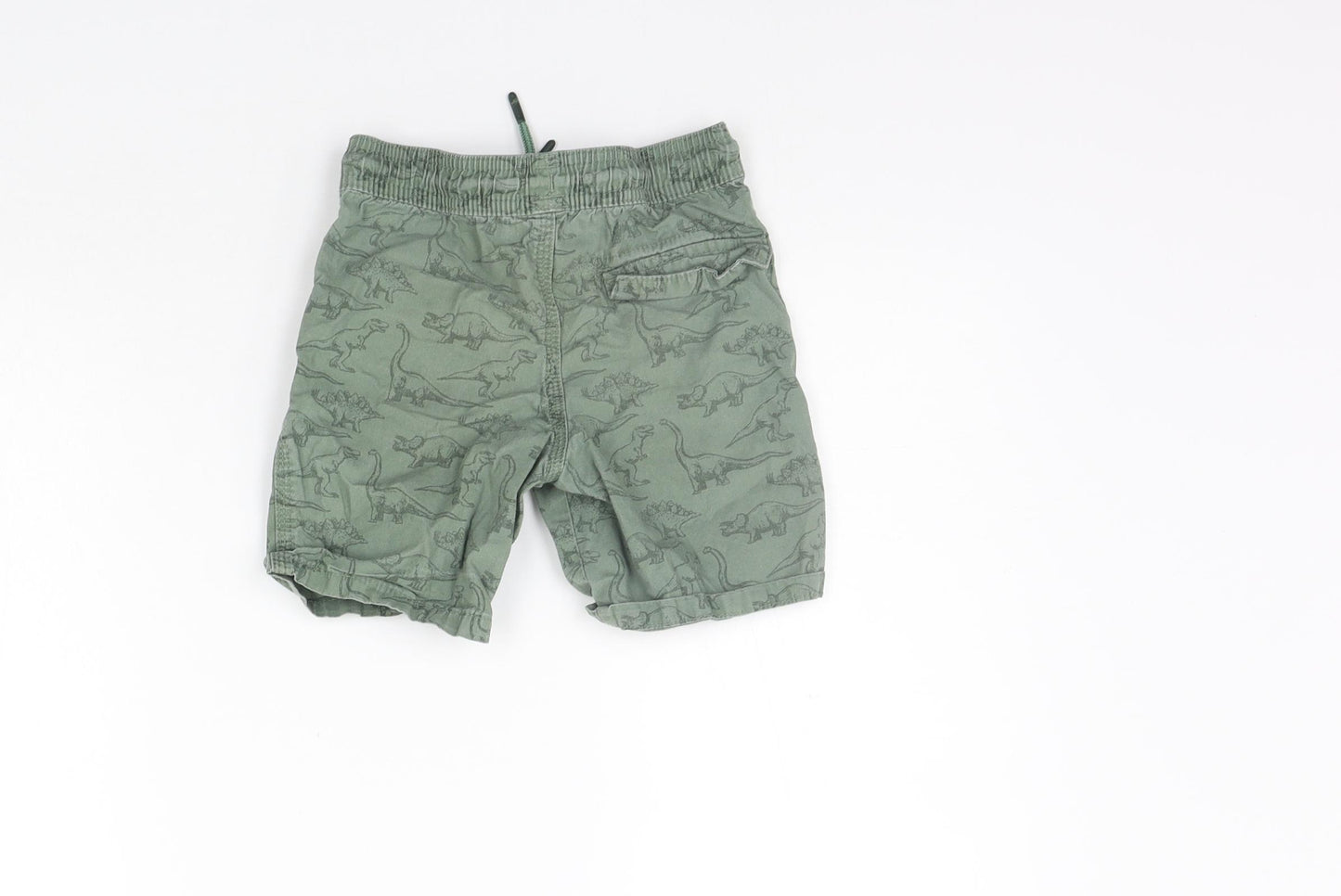 Primark Girls Green   Cut-Off Shorts Size 3-4 Years