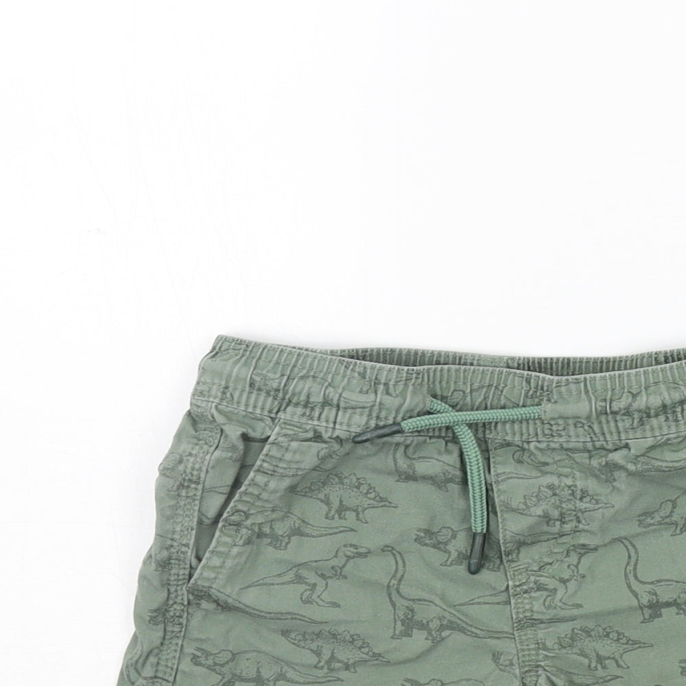 Primark Girls Green   Cut-Off Shorts Size 3-4 Years