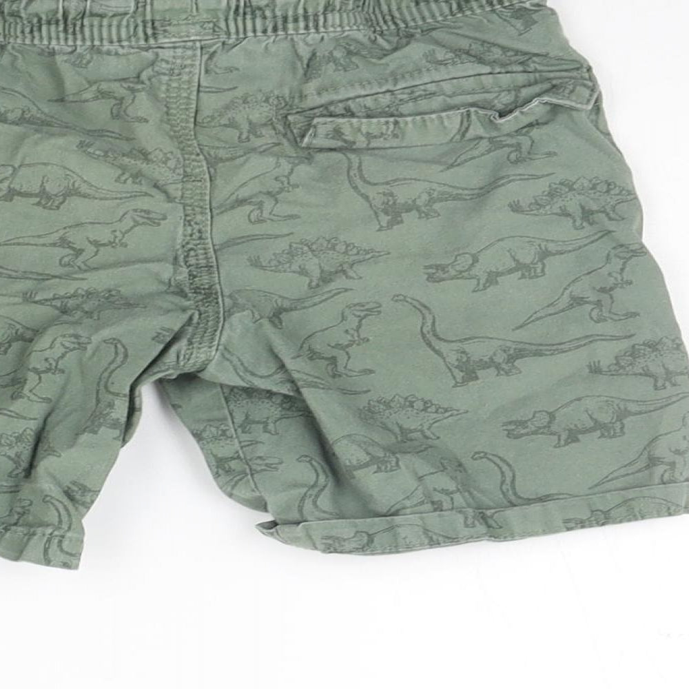 Primark Girls Green   Cut-Off Shorts Size 3-4 Years