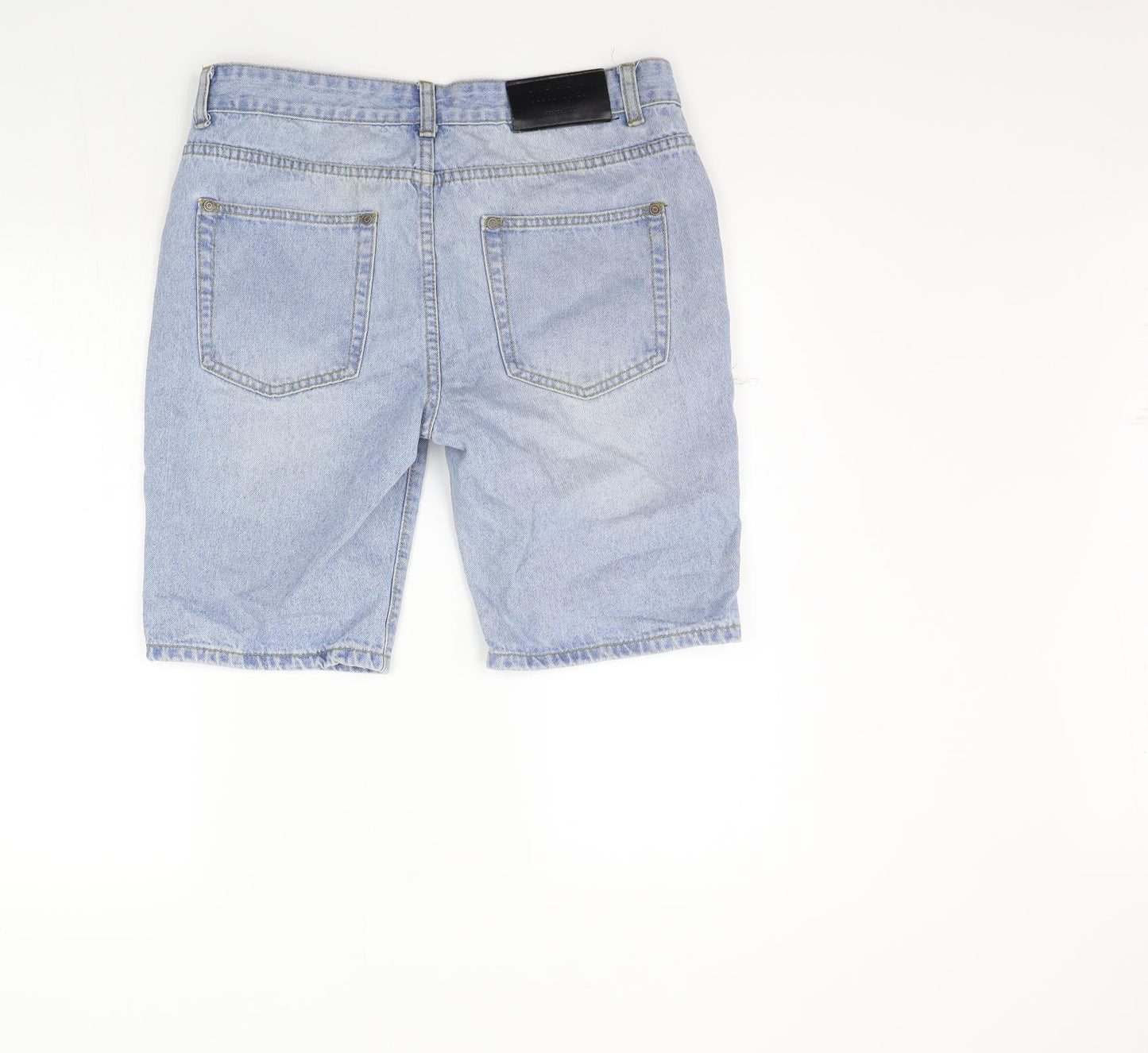 Boohoo Mens Blue   Chino Shorts Size 32 in