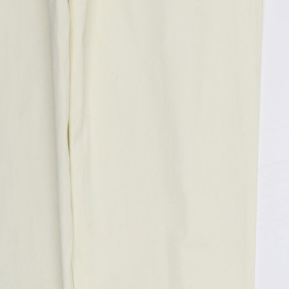 Berksha Womens White   Trousers  Size 12  - washable mark