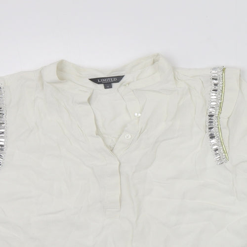 LIMITED COLLECTION Womens White   Basic T-Shirt Size 12