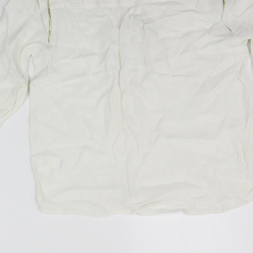 LIMITED COLLECTION Womens White   Basic T-Shirt Size 12