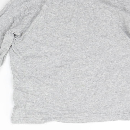 United Colours of Benetton Boys Grey   Basic T-Shirt Size M