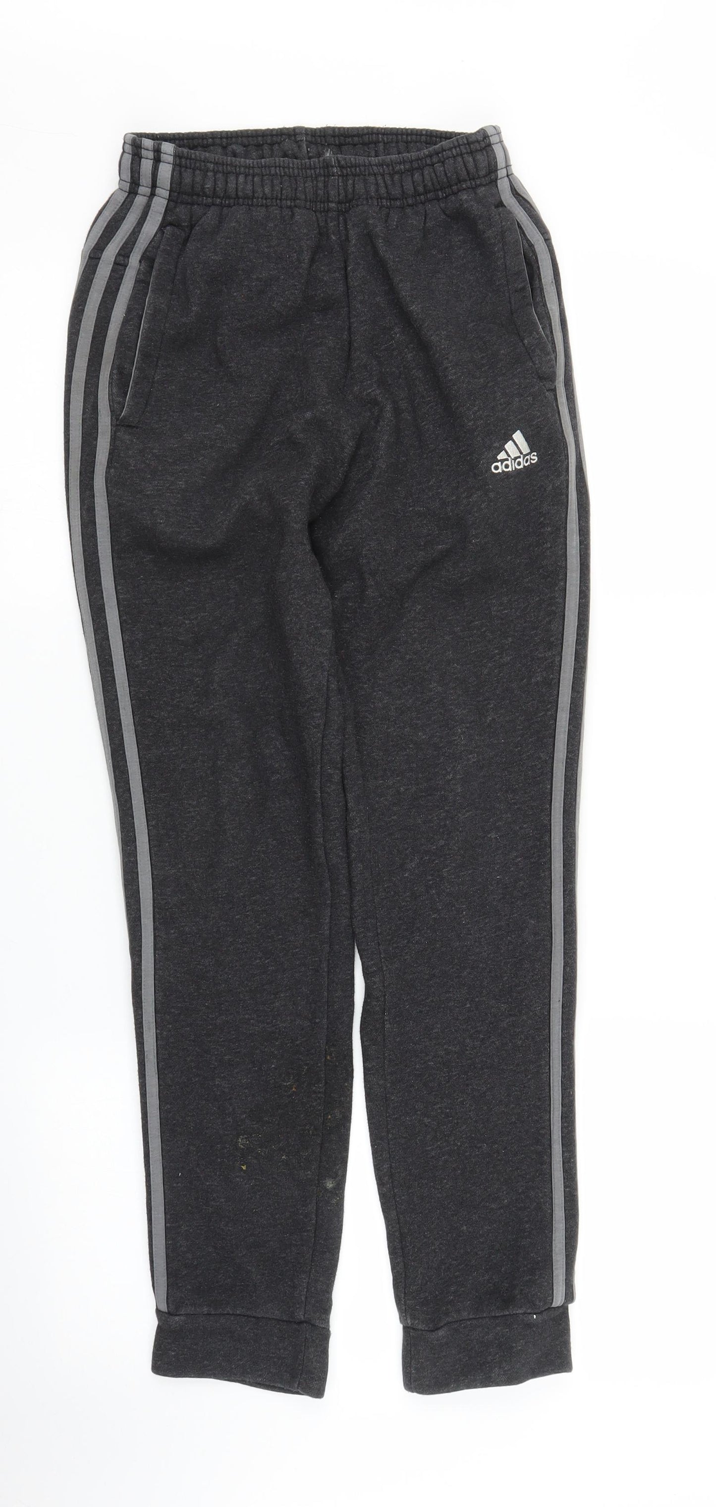 adidas Mens Grey   Sweatpants Leggings Size XS L27 in