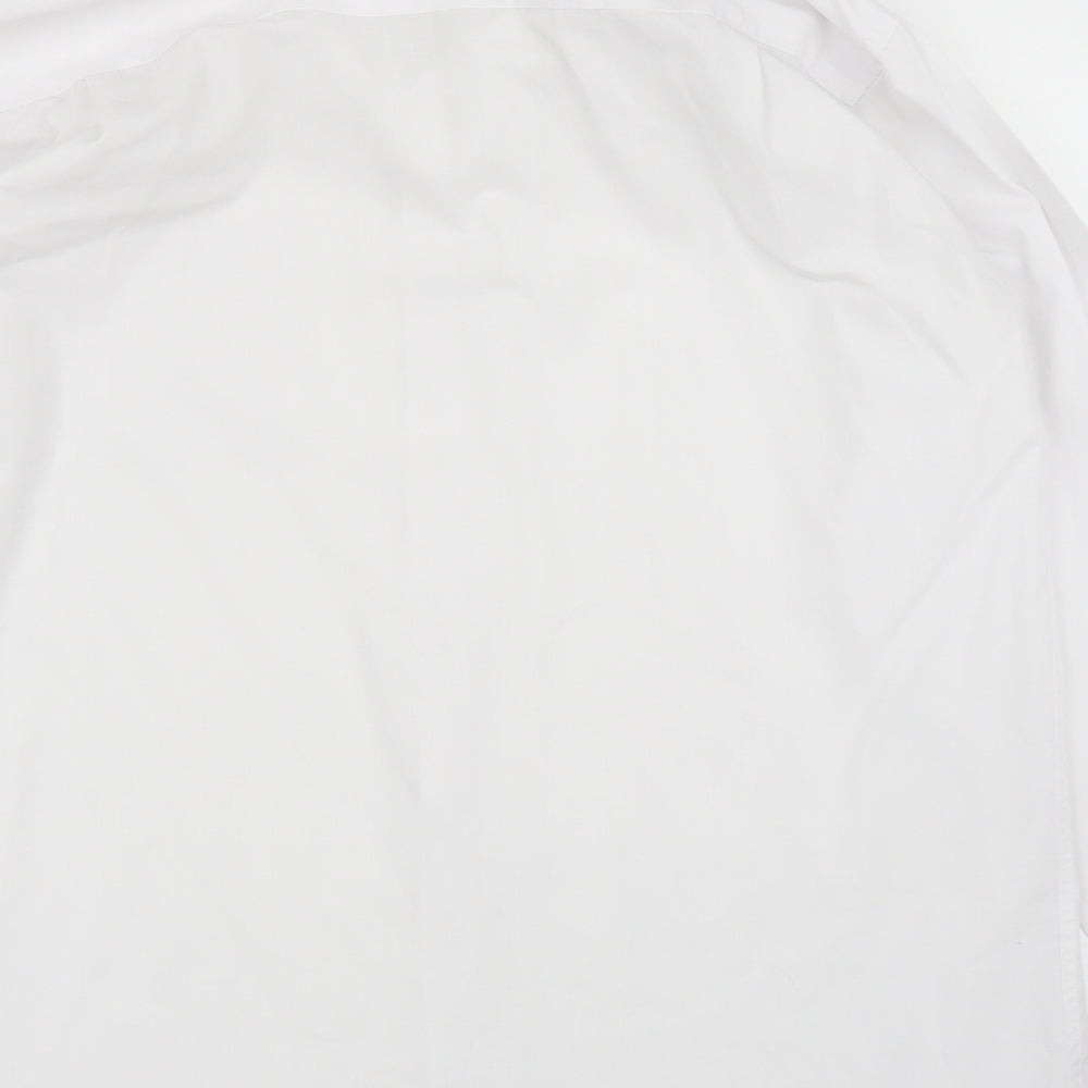 Primark Mens White    Button-Up Size 15.5