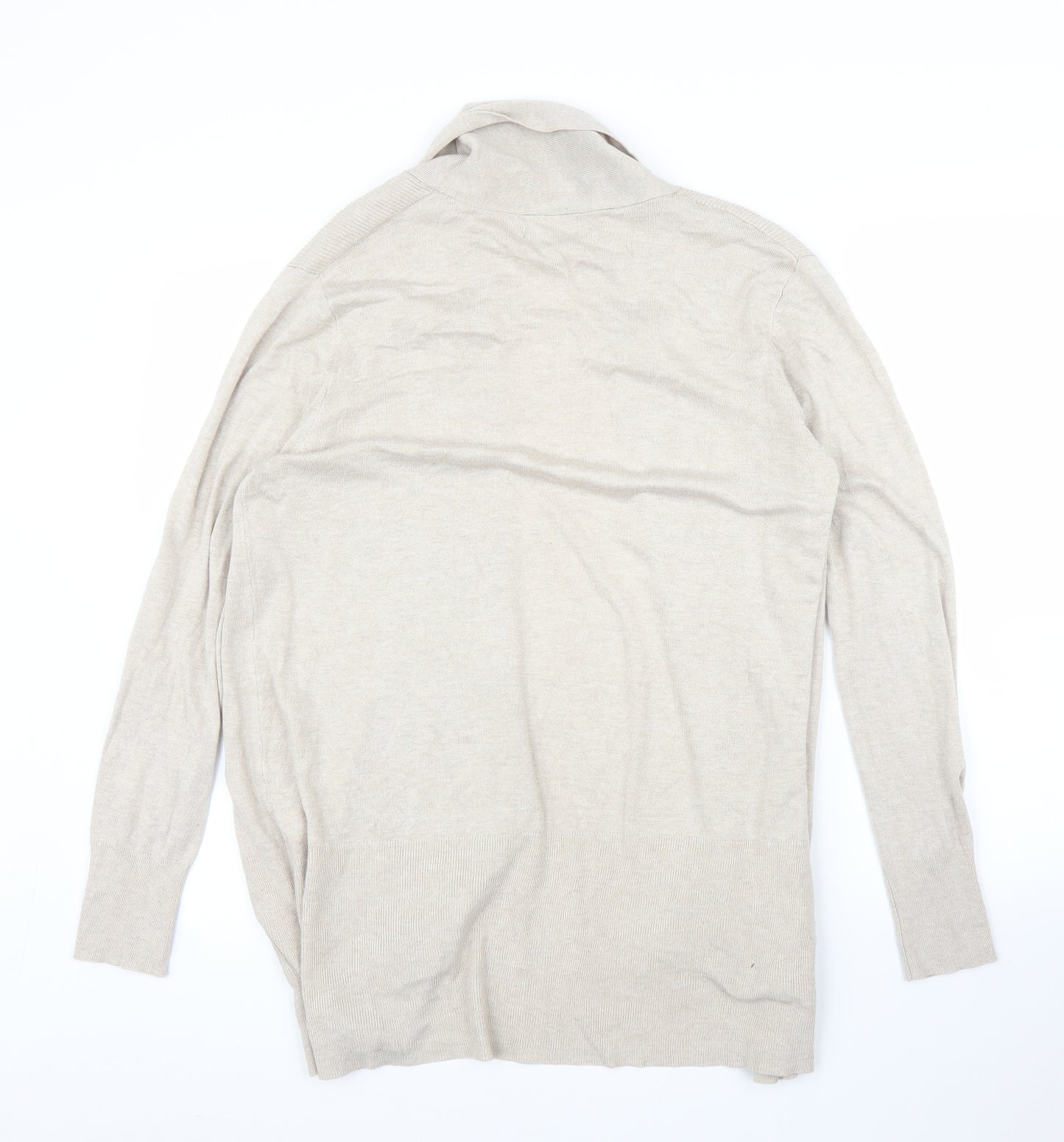 Primark Womens Beige   Cape Jumper Size M