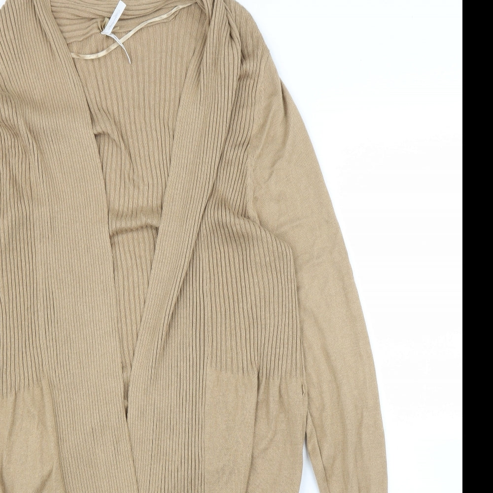 Primark Womens Beige   Cardigan Jumper Size 18