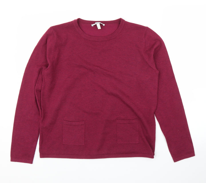 Steilmann Womens Purple   Pullover Jumper Size 14