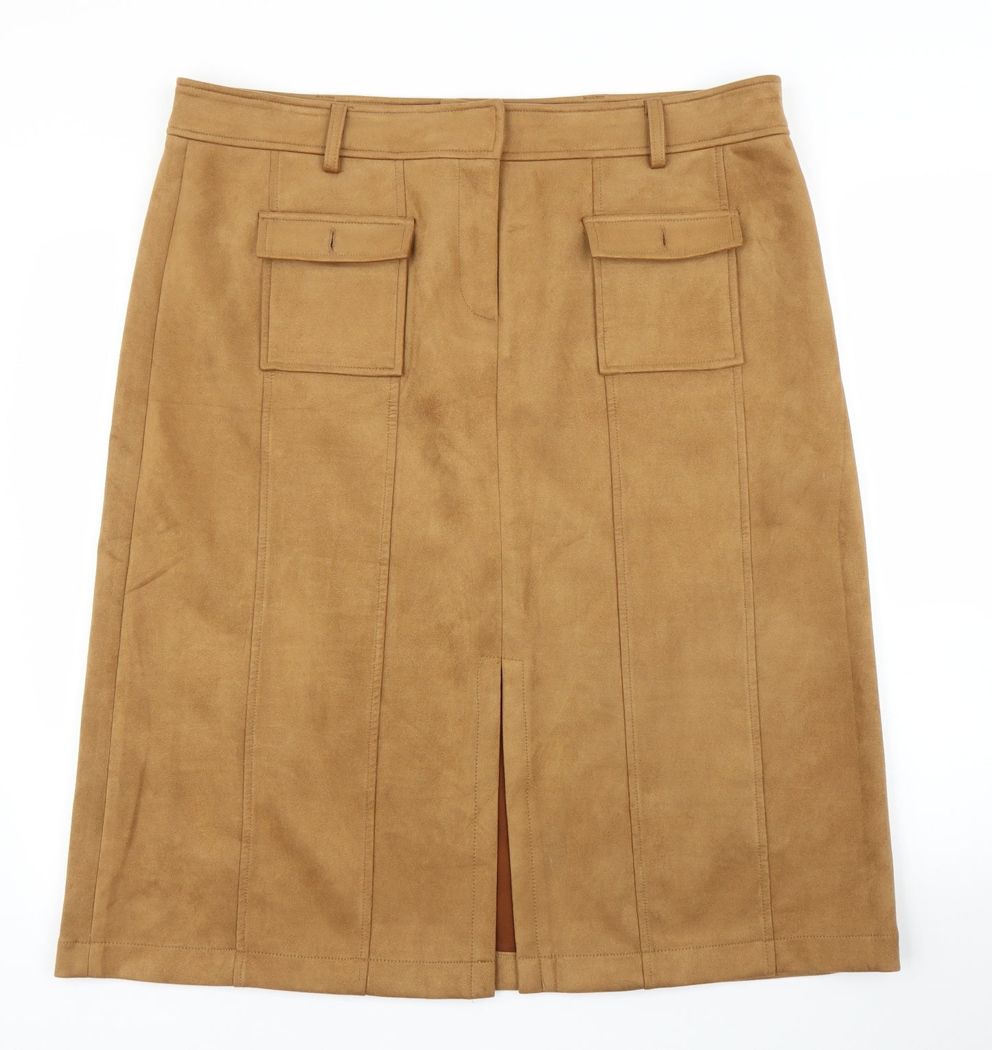 Monsoon Womens Beige   A-Line Skirt Size 20