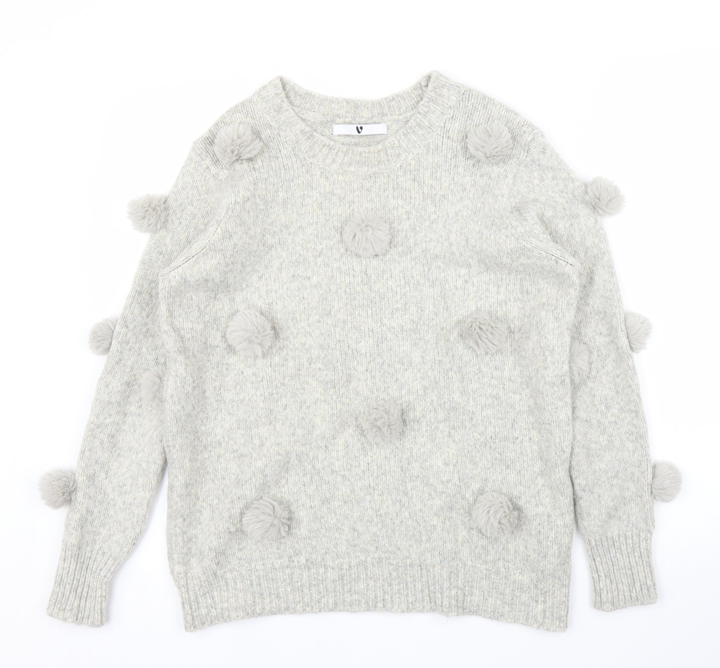 Very Womens Grey   Pullover Jumper Size 12
