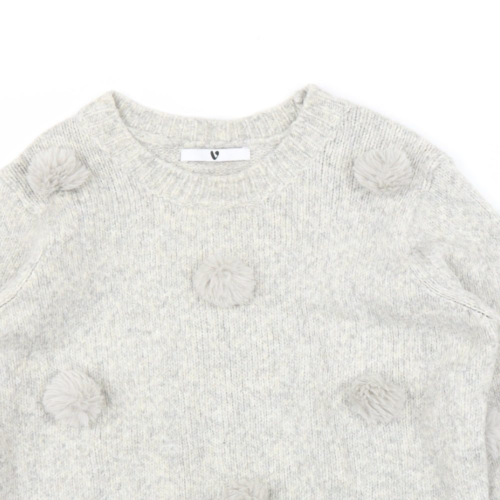 Very Womens Grey   Pullover Jumper Size 12