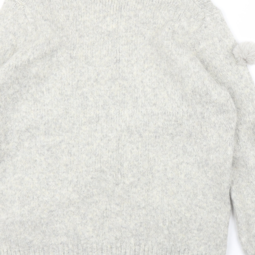 Very Womens Grey   Pullover Jumper Size 12