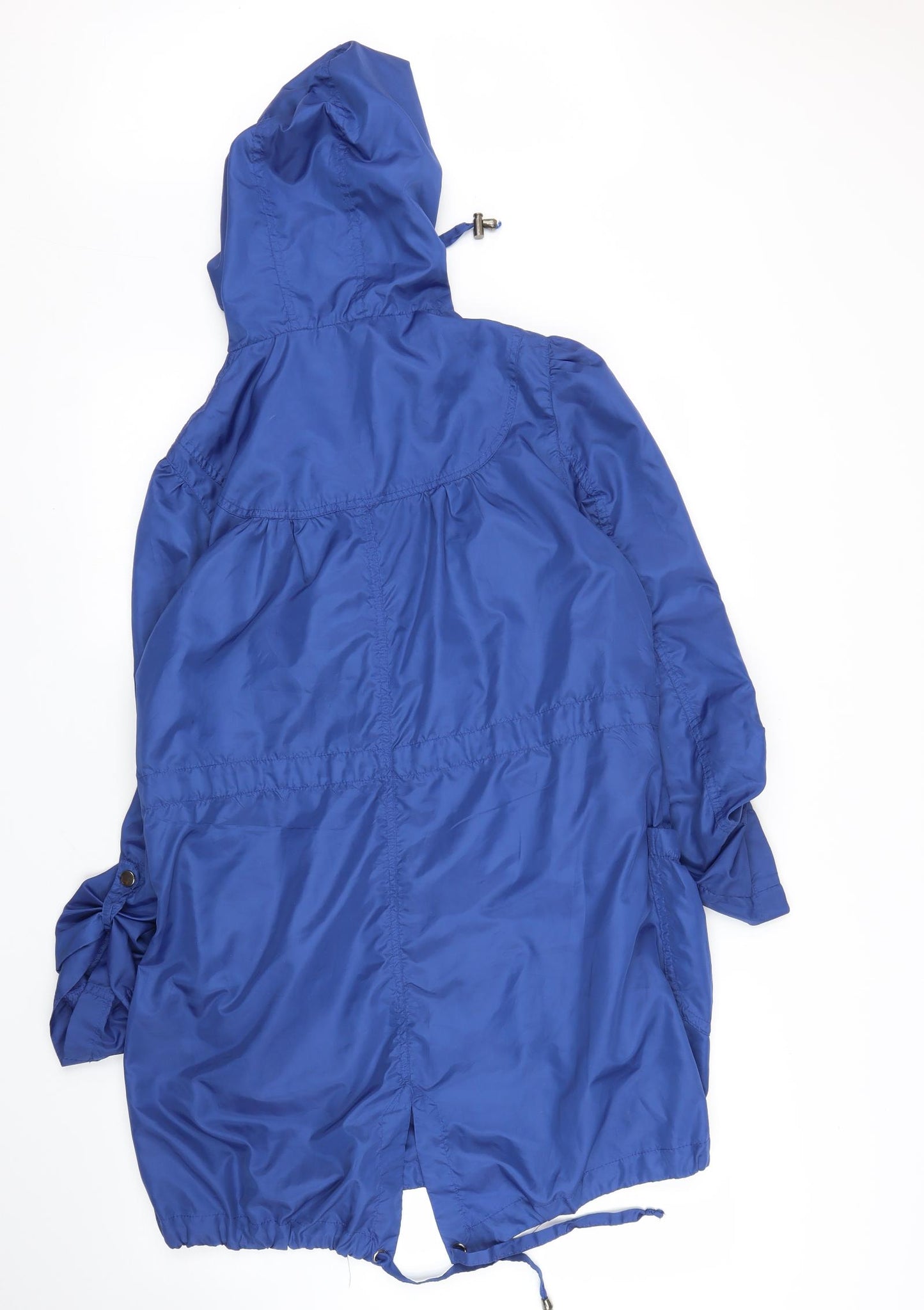 New Look Womens Blue   Rain Coat Coat Size M
