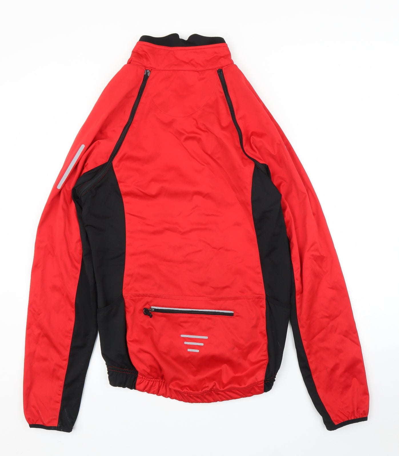 Crane Mens Red   Anorak Coat Size M