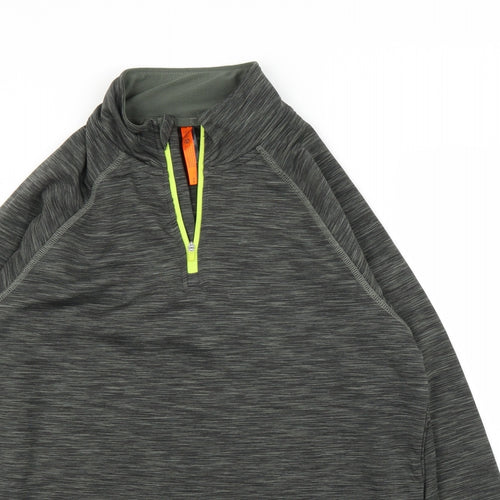 Zakti Mens Green   Pullover Jumper Size M