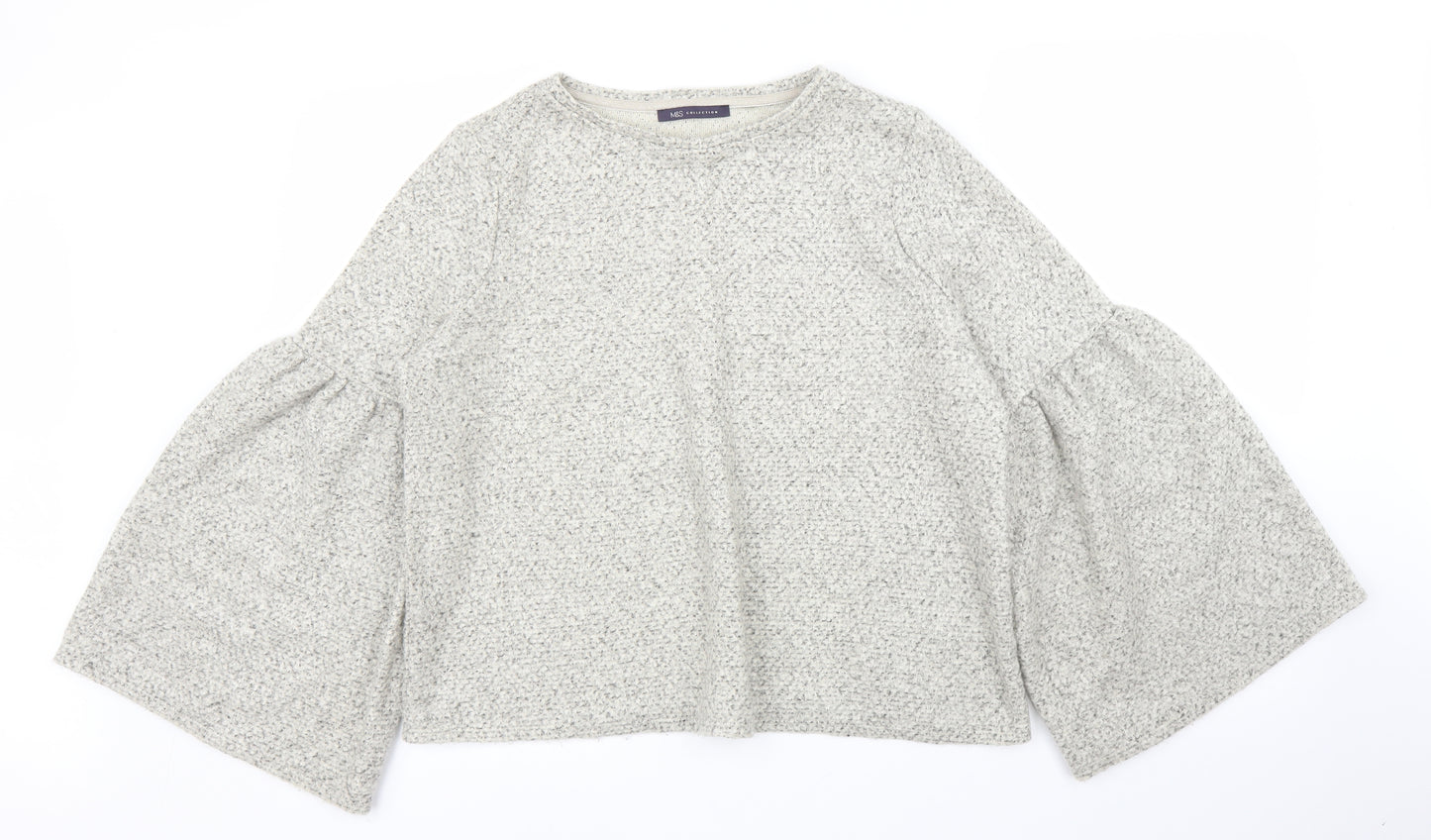 M&S Womens Beige   Pullover Jumper Size 14