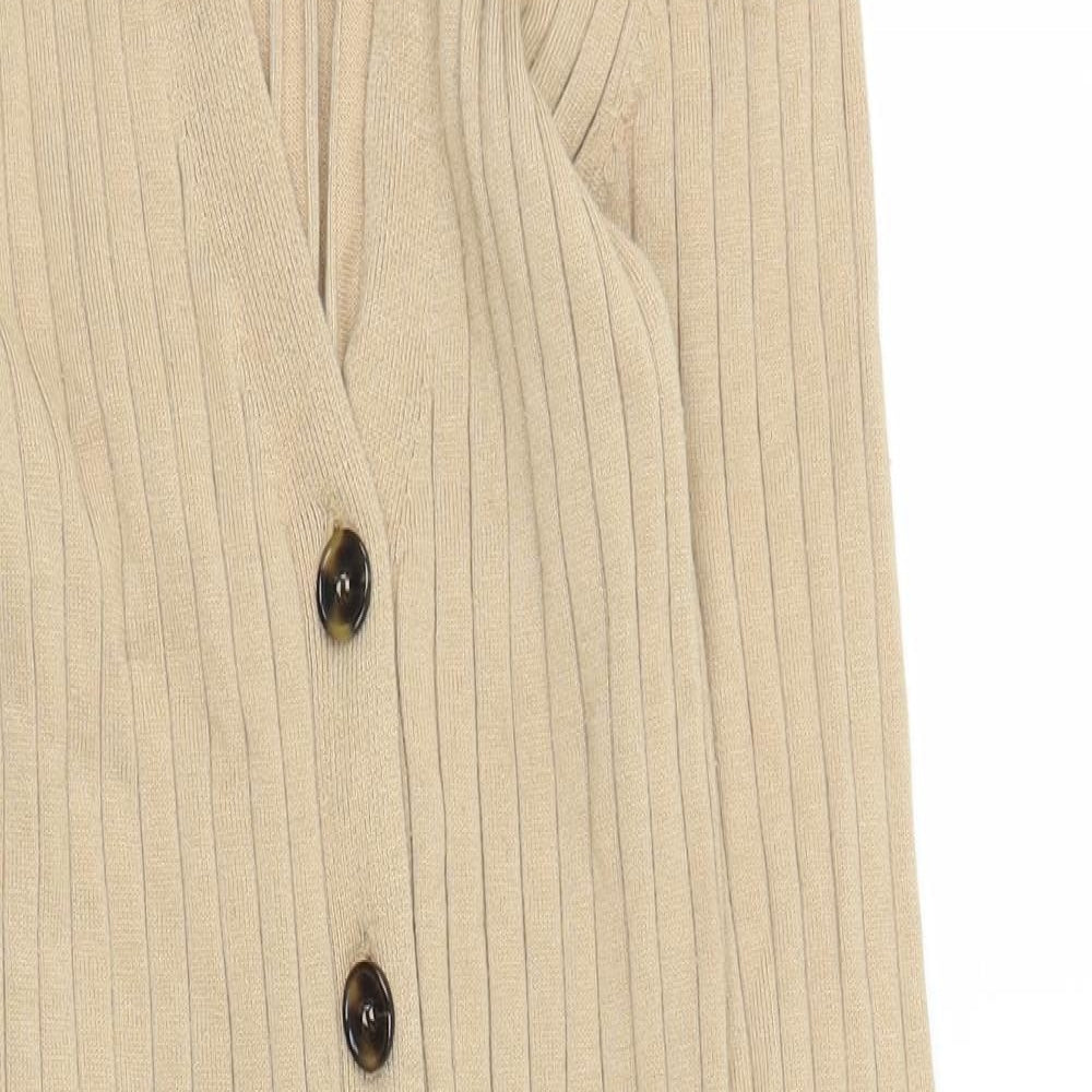 Primark Womens Beige   Cardigan Jumper Size XS