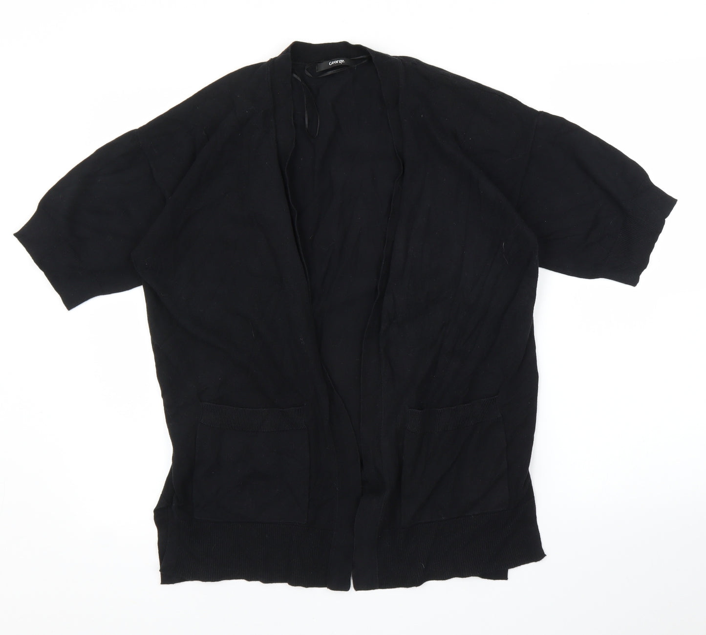 George Womens Black   Cardigan Jumper Size 16