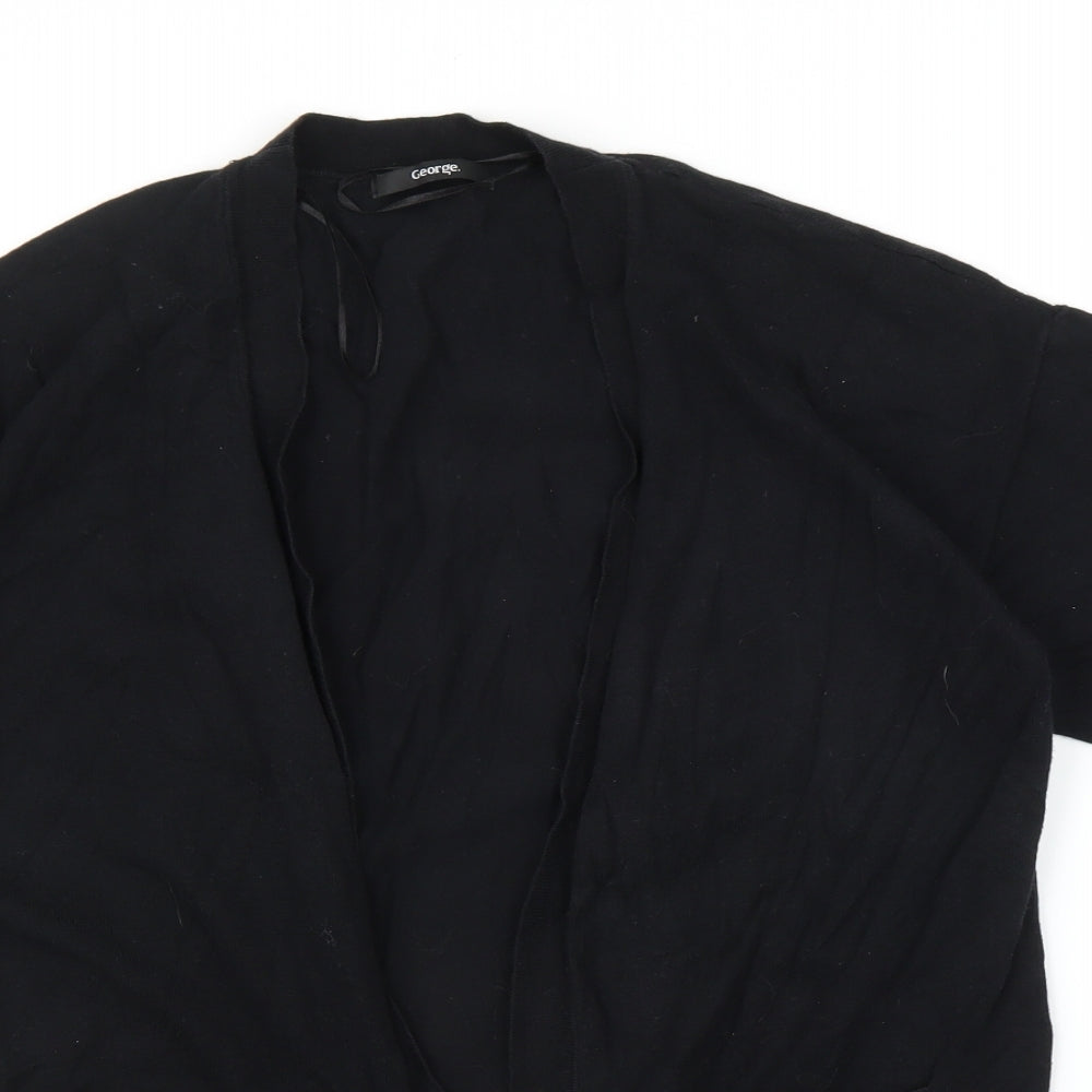 George Womens Black   Cardigan Jumper Size 16