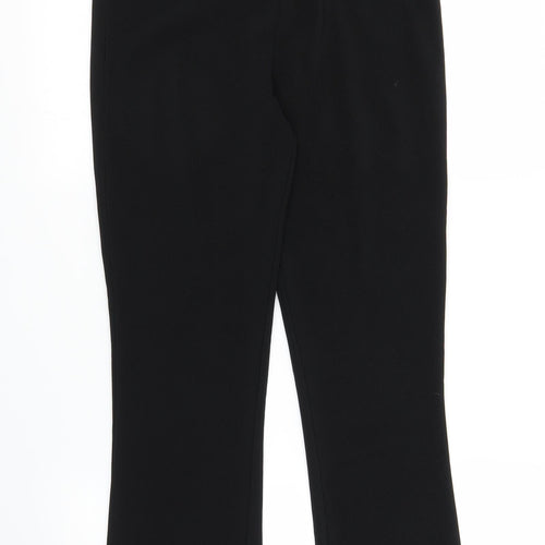 Preworn Womens Black   Trousers  Size 10 L26 in
