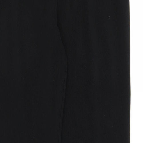 Preworn Womens Black   Trousers  Size 10 L26 in