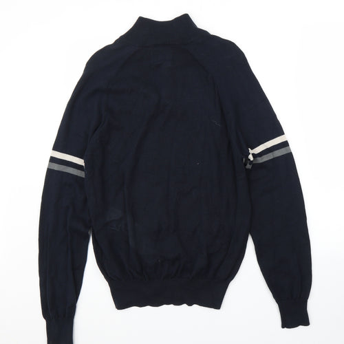 Blue Harbour Mens Blue   Pullover Jumper Size S