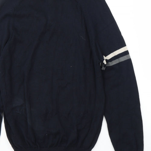 Blue Harbour Mens Blue   Pullover Jumper Size S