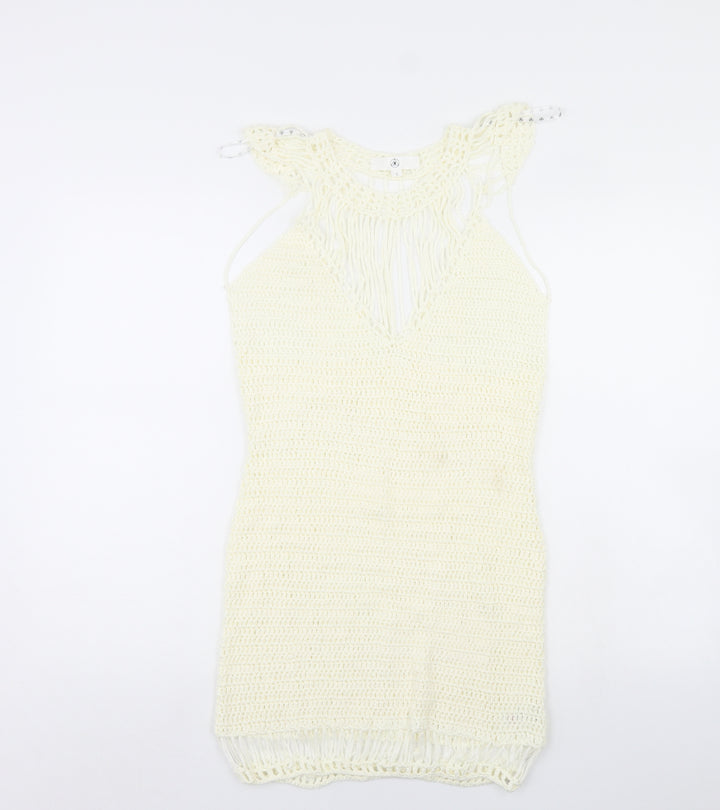 Missguided Womens Ivory Mini Size S