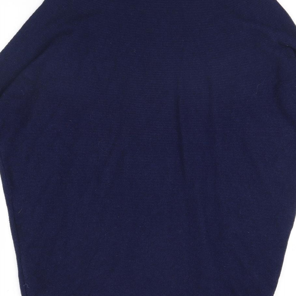 Moewy Womens Blue   Pullover Jumper One Size