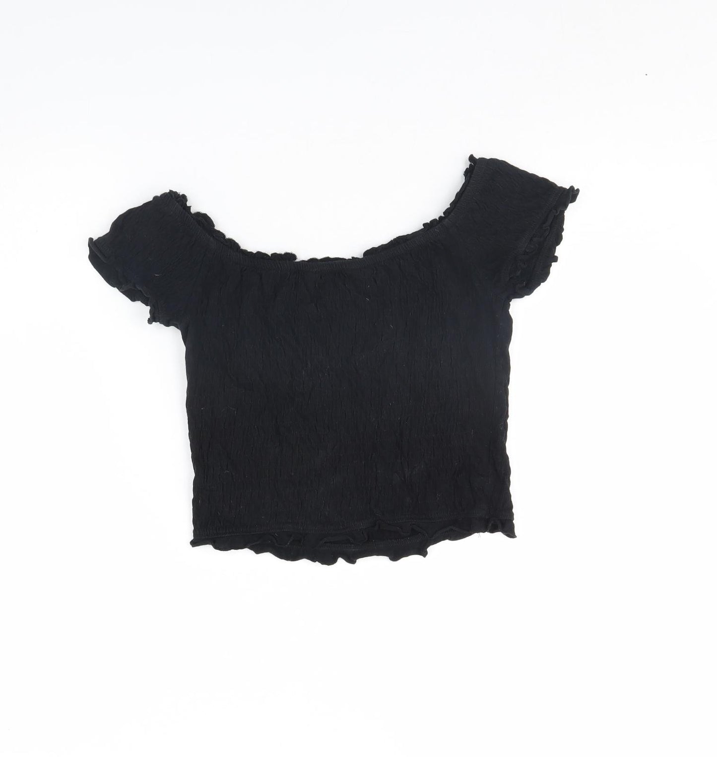 New Look Womens Black   Cropped Tank Size 10