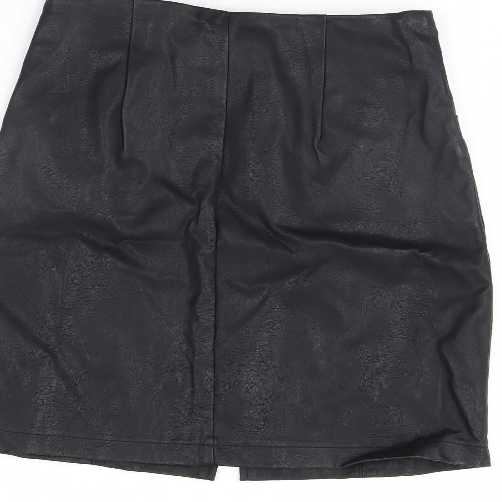 New Look Womens Black   Mini Skirt Size 6