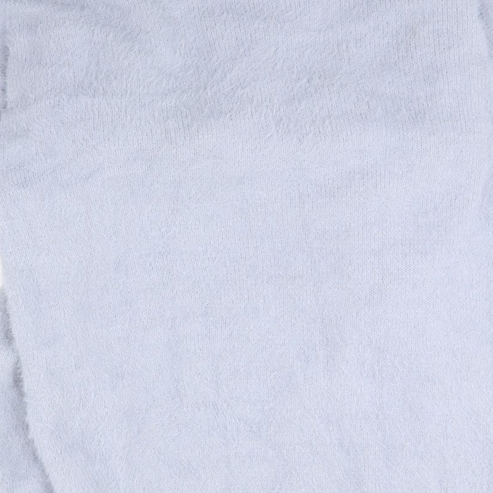 Boohoo Womens Blue   Pullover Jumper Size M
