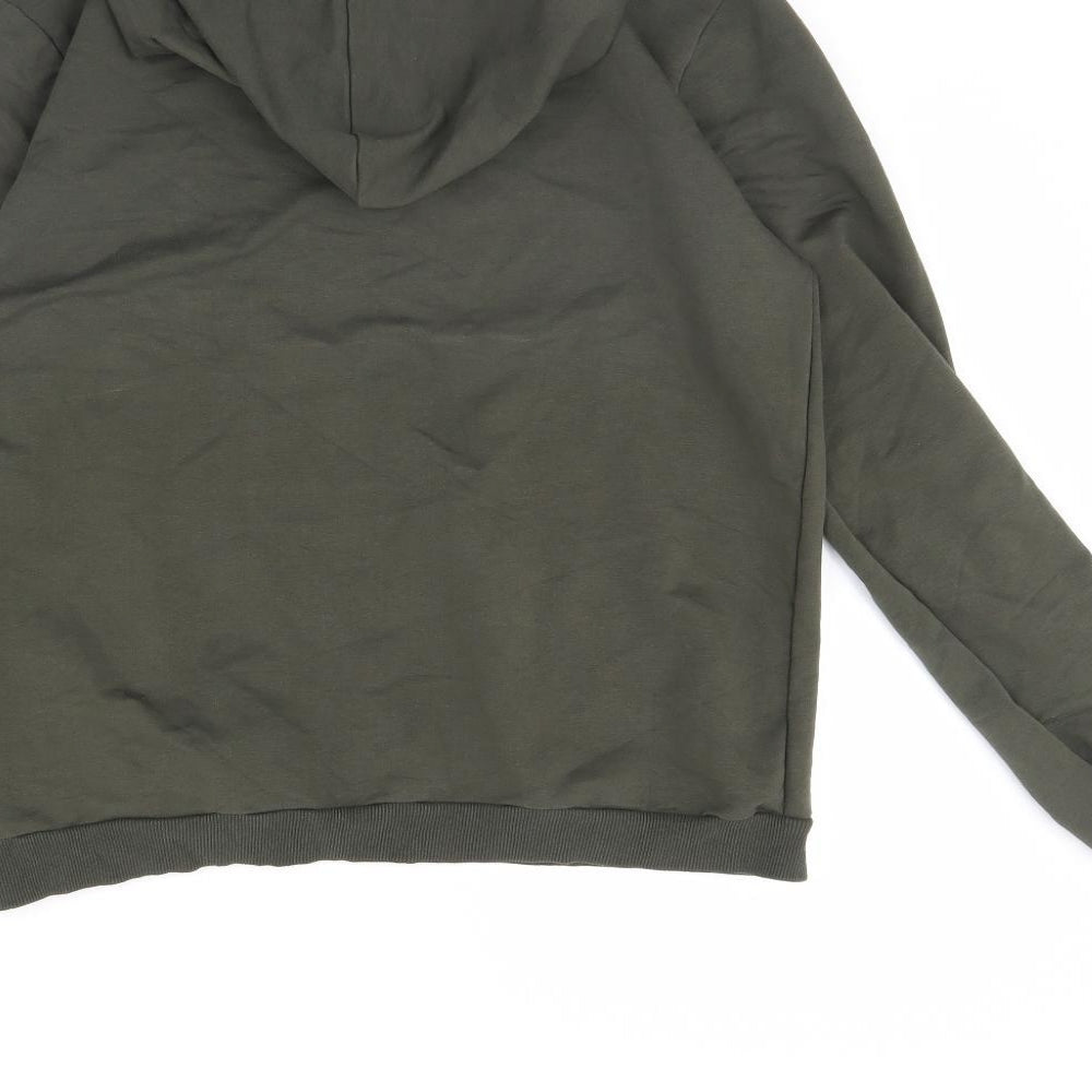 Portobello Womens Green   Pullover Hoodie Size 12  - Distressed