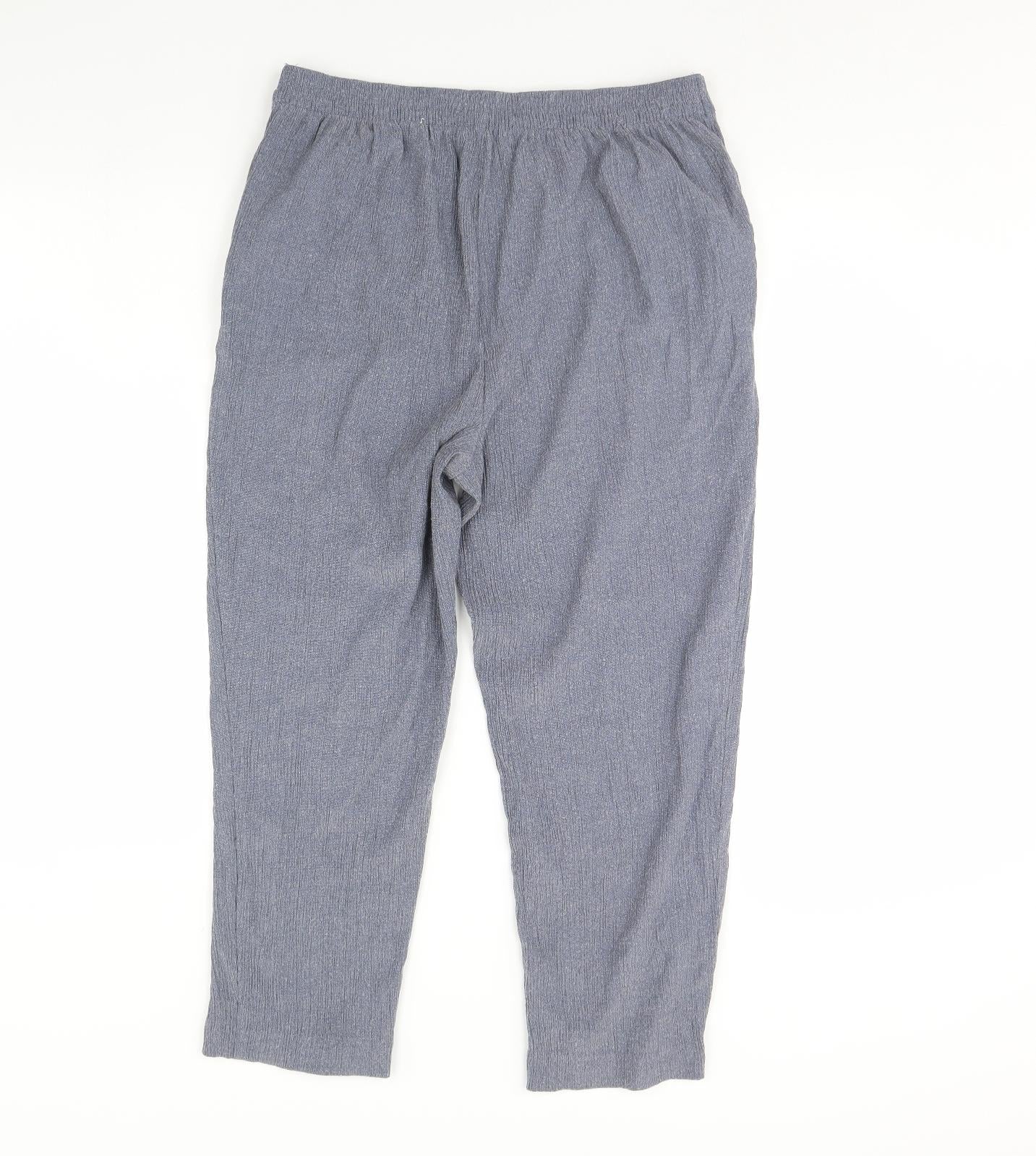 Honour Millburn Womens Blue   Trousers  Size 14 L29 in