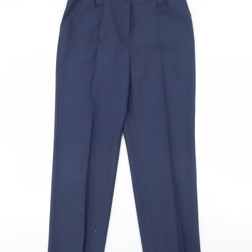 Michelle Womens Blue   Trousers  Size 16 L30 in