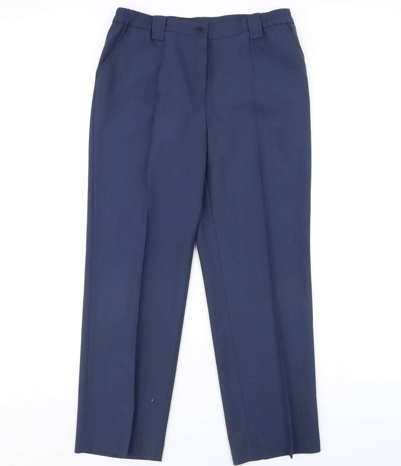 Michelle Womens Blue   Trousers  Size 16 L30 in